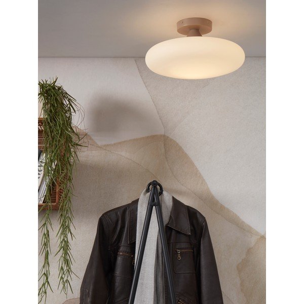 Lampada da soffitto crema con paralume in vetro ø 34 cm Sapporo - it's about RoMi-image-1