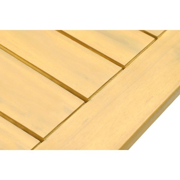 Set da giardino grigio in legno massiccio di acacia per 5 persone Allison - Rojaplast-image-4