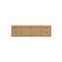 Mobile TV di colore naturale 157x42x40 cm Wally – Teulat