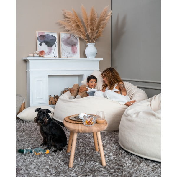 Puof a sacco grigio chiaro Om 135 – SLOWDOWN-image-1