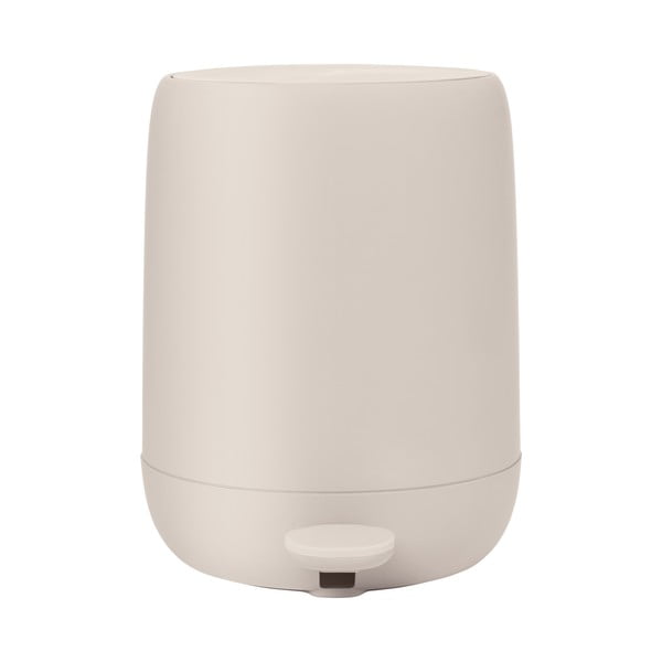 Cestino a pedale beige Puro, 5 l Sono - Blomus