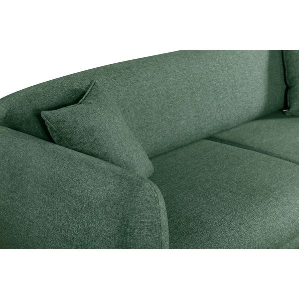 Divano allungabile verde Mallorca - Pandia Home-image-4