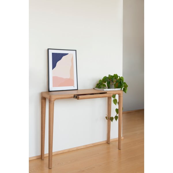 Consolle in rovere naturale 12x110 cm Heart'n'Soul - UMAGE-image-1