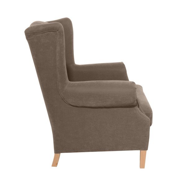 Poltrona beige Harvey Velor - Max Winzer-image-1