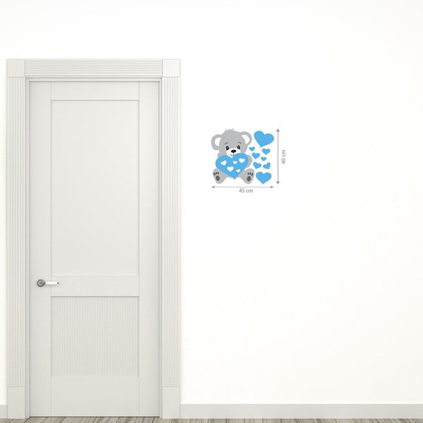 Adesivo murale Teddy Blue - Ambiance-image-2