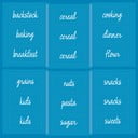 IDesign The Home Edit adesivi per il cibo - iDesign/The Home Edit