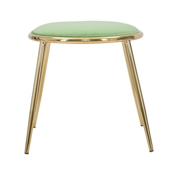 Sgabello Emily verde chiaro, ⌀ 45 cm - Mauro Ferretti
