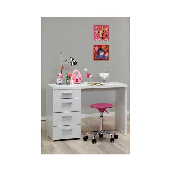 Tavolo da lavoro bianco Semplice - Evergreen House-image-4