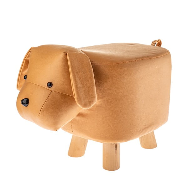 Sgabello per bambini beige Dog – Dakls