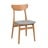 Set di 2 sedie da pranzo in colore naturale Rodham - Rowico