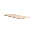 Piano d'appoggio aggiuntivo per tavolo da pranzo in rovere massiccio 95x45 cm Clapperton – Rowico