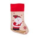 Calza natalizia in tessuto Santa Claus – Casa Selección