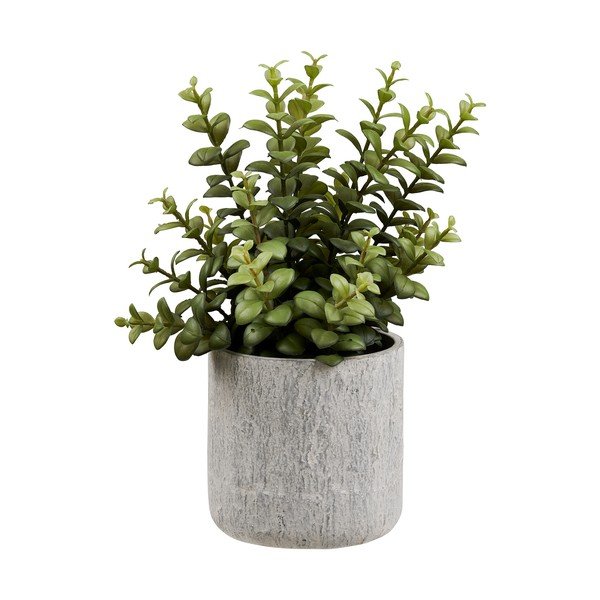 Fiore artificiale (altezza totale 33,5 cm) Succulent – House Nordic