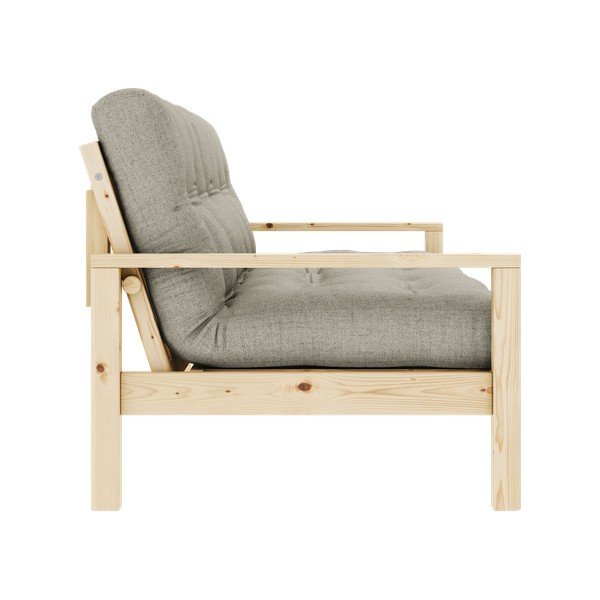 Divano letto in lino beige 205 cm Knob - Karup Design-image-4