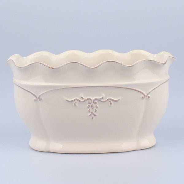 Váza Antic White, 26x13x14 cm