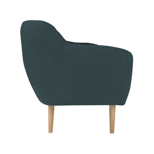 Divano a due posti blu scuro con gambe chiare Sicile - Mazzini Sofas-image-4