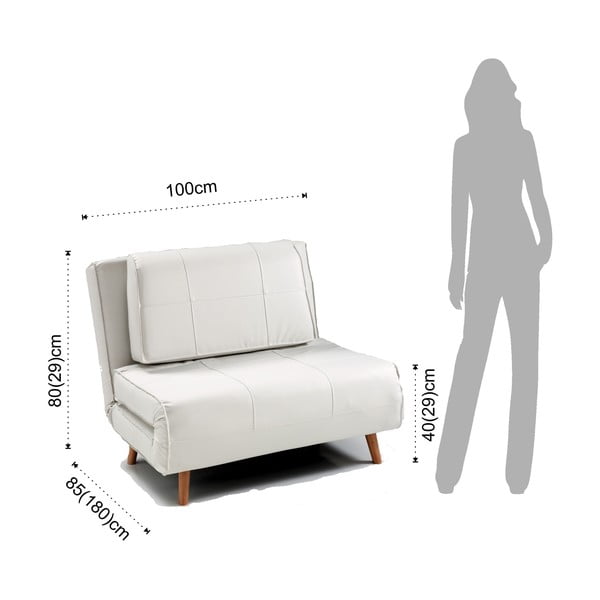 Divano bianco con poltrona Shift - Tomasucci-image-3