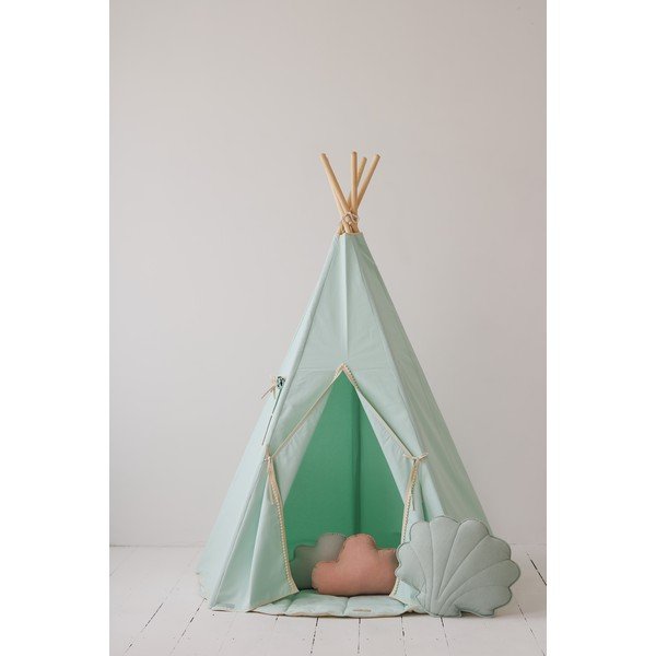 Tenda teepee per bambini Mint Fog - Moi Mili-image-4