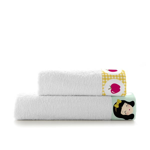 Set di asciugamani e teli da bagno in cotone per bambini Mirror Mirror - Mr. Fox-image-2