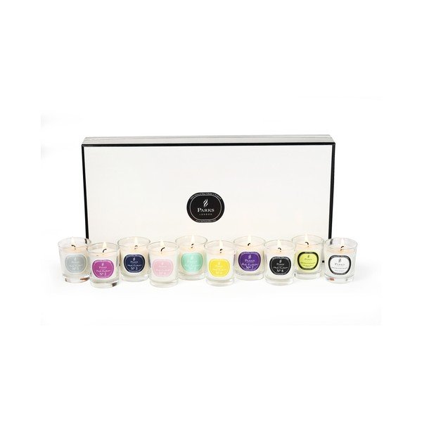 Set di 10 candele Parks Exclusive, 8 ore di combustione - Parks Candles London