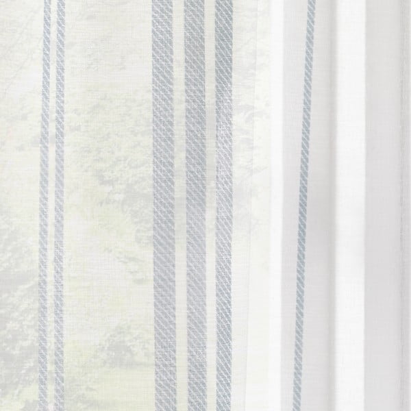 Tenda sottile bianca in voile 140x183 cm Harbour Stripe – Catherine Lansfield-image-2