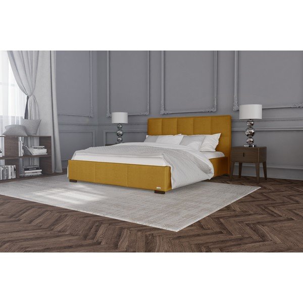 Letto matrimoniale arancione , 180 x 200 cm Allure - Guy Laroche Home-image-1
