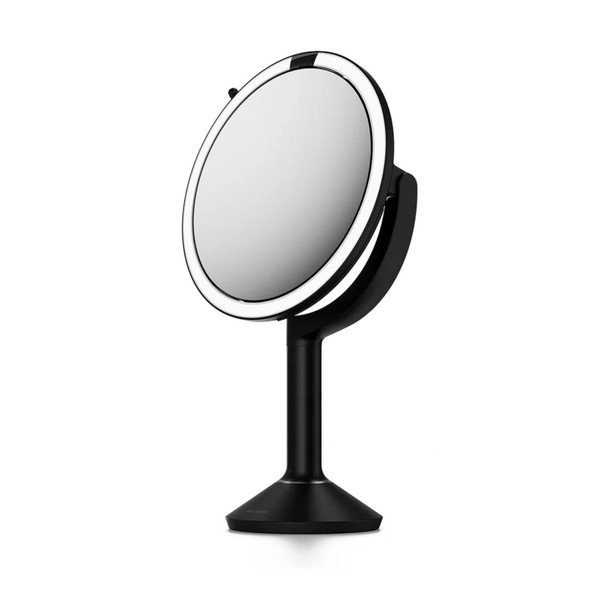 Specchio per make-up con illuminazione/con ingrandimento (con ingrandimento 5x/con ingrandimento 10x) ø 20 cm Trio – simplehuman