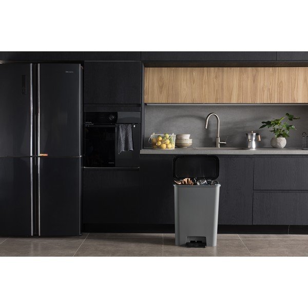 Contenitore in plastica per rifiuti differenziati/pedali 23+23 l Compatta - Curver-image-1