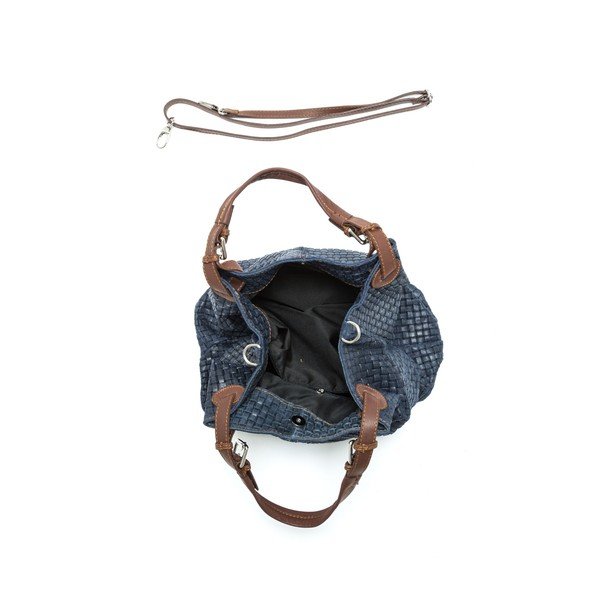 Borsa in pelle 858 Blu - Isabella Rhea-image-3