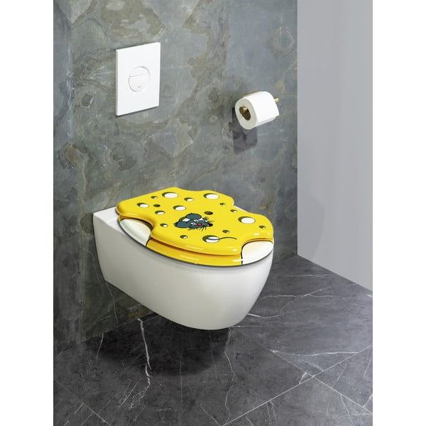 Sedile per WC 37 x 44 cm Speedy - Wenko-image-1