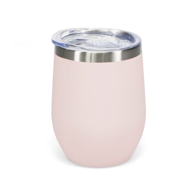 Tazza da viaggio rosa chiaro 350 ml - Rex London