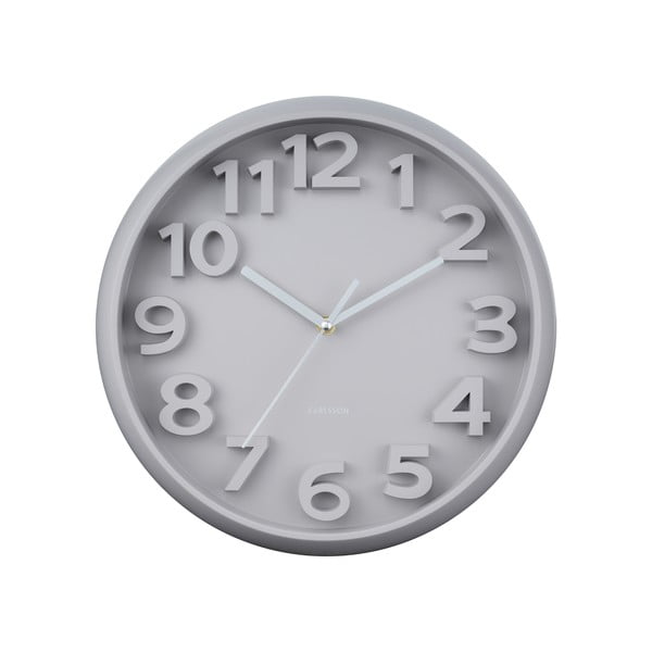 Orologio da parete ø 33,5 cm Elevated Classic Numbers – Karlsson