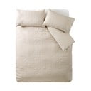 Set copripiumino e federa beige per letto matrimoniale 200x200 cm Folkstone Geo – Catherine Lansfield