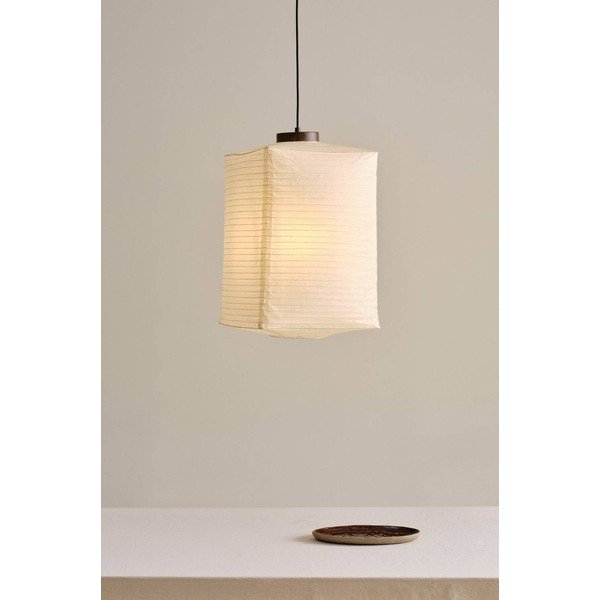 Lampadario beige in carta ø 35 cm Sally – Jotex-image-1