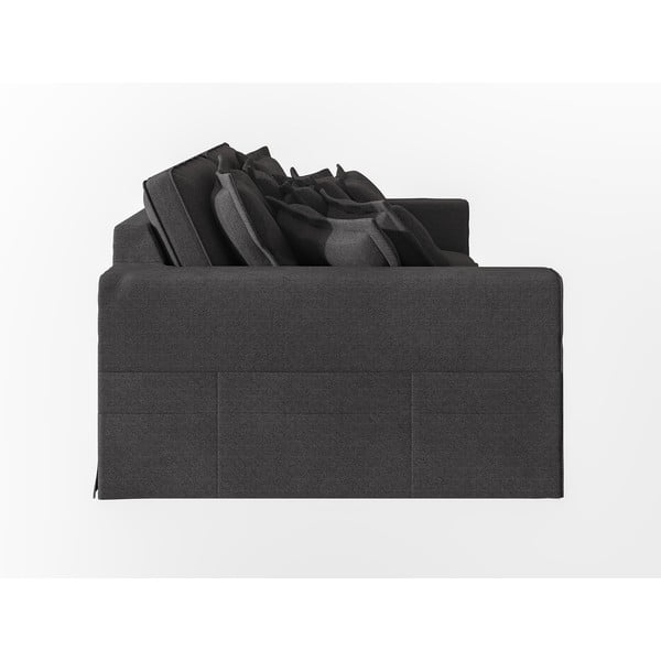 Divano nero 236 cm Nora – Ropez-image-4