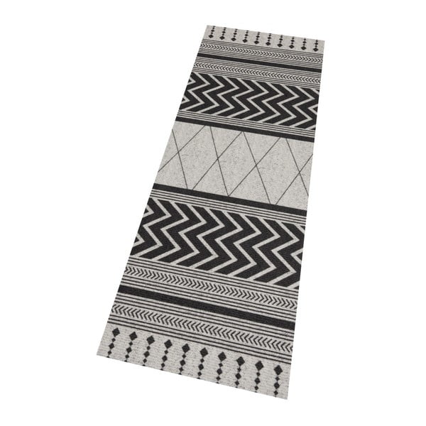 Runner Novo grigio e nero, 60 x 180 cm Cook & Clean - Zala Living-image-1