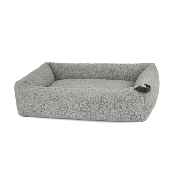 Cuccia per cani grigia in bouclé 93x120 cm Senso Pebble L - MiaCara