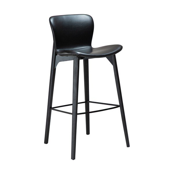 Sgabello da bar nero (altezza della seduta 68 cm) Paragon – DAN-FORM Denmark