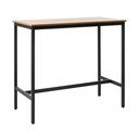 Tavolo da bar con effetto rovere 60x120 cm Cesura – Unique Furniture