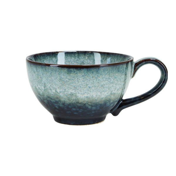 Tazza in gres verde e nero Bahne & CO Ocean - Miss Étoile