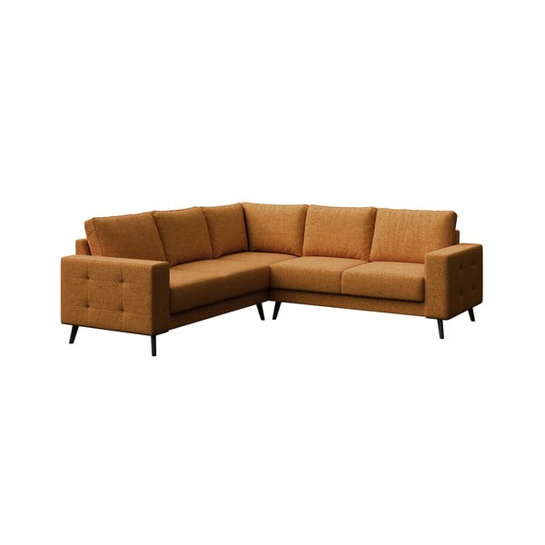 Divano angolare arancione (variabile) Fynn - Ghado-image-2