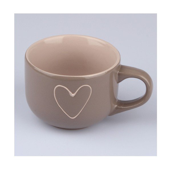 Ručně zdobený hrnek Heart, 0,5 l