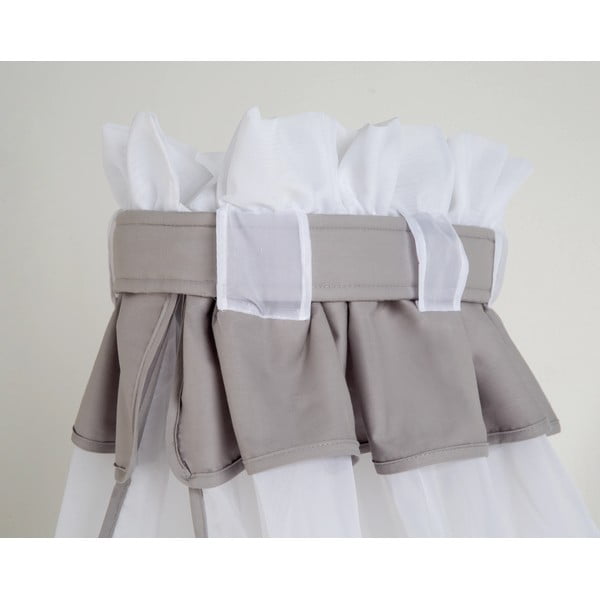 Baldacchino bianco-grigio - Roba-image-1