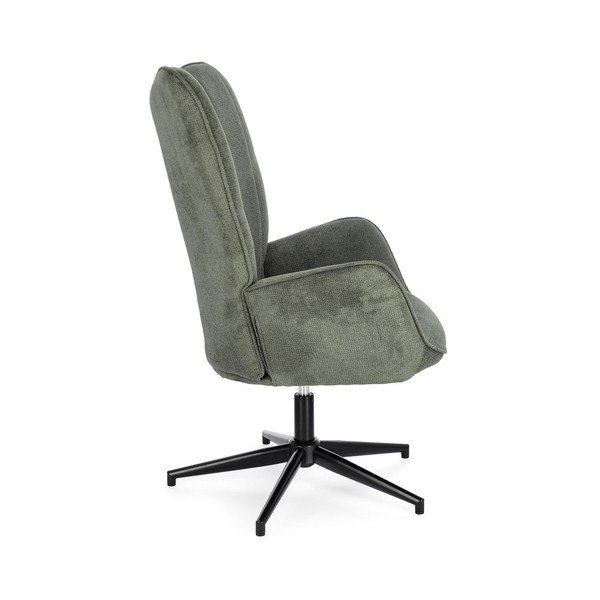 Poltrona verde girevole Inas – Bizzotto-image-3