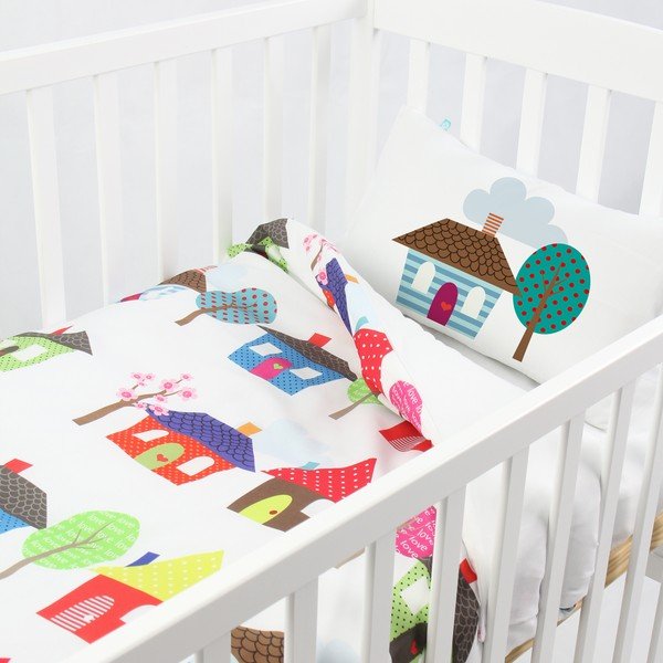 Povlak na peřinu a polštář Mr. Fox Happy Homes, 100 x 120 cm-image-2