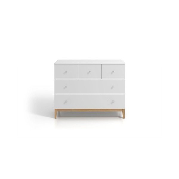 Cassettiera in legno di pino massiccio SKANDICA Livia 32 - Skandica-image-1