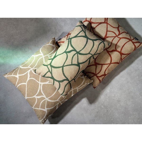 Cuscino da esterno beige-verde , 30 x 50 cm Pearl - Hartman-image-1