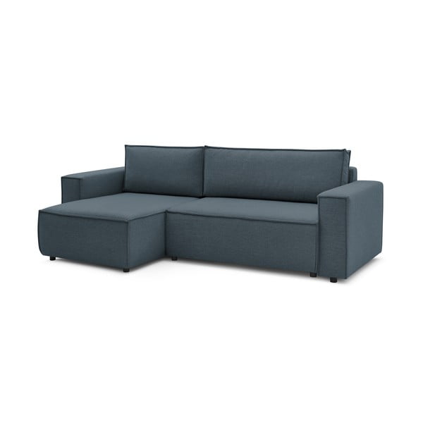 Divano letto angolare blu scuro (variabile) Nihad structural - Bobochic Paris-image-4