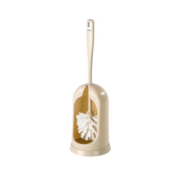 Spazzola per WC in plastica beige Standart - Wenko
