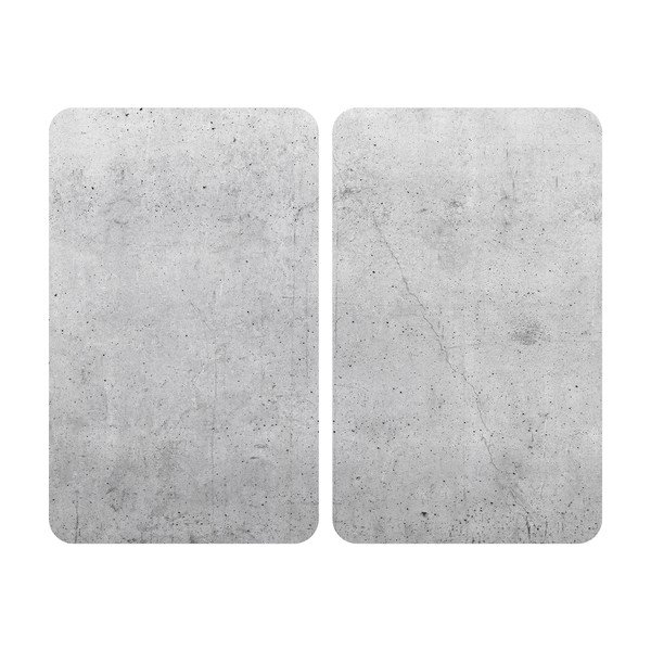 Coperchi per stufe in vetro temperato in set da 2 52x40 cm Universal - Wenko